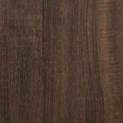 vidaXL Växtställ 2 st brun ek 33x33x100 cm konstruerat trä