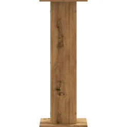 vidaXL Växtställ 2 st ek 30x30x80 cm konstruerat trä