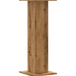 vidaXL Växtställ 2 st ek 30x30x80 cm konstruerat trä