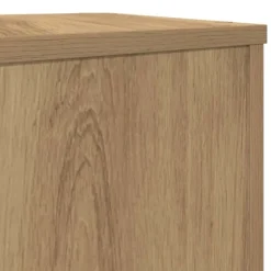 vidaXL Växtställ 2 st ek 17x17x60 cm konstruerat trä