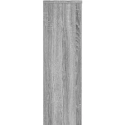 vidaXL Växtställ 2 st grå sonoma 25x25x80 cm konstruerat trä