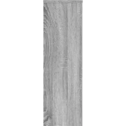 vidaXL Växtställ 2 st grå sonoma 25x25x80 cm konstruerat trä