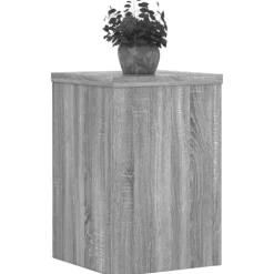 vidaXL Växtställ 2 st grå sonoma 20x20x30 cm konstruerat trä