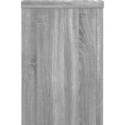 vidaXL Växtställ 2 st grå sonoma 20x20x30 cm konstruerat trä