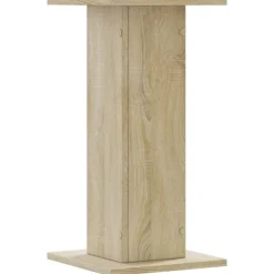 vidaXL Växtställ 2 st sonoma-ek 30x30x60 cm konstruerat trä