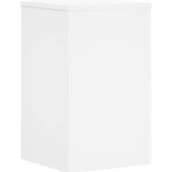 vidaXL Växtställ 2 st vit 30x30x50 cm konstruerat trä