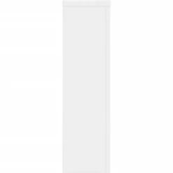 vidaXL Växtställ 2 st vit 17x17x60 cm konstruerat trä