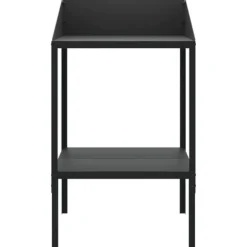 vidaXL Växtställ antracit 56,5x54,5x100 cm galvaniserat stål - Växtställ