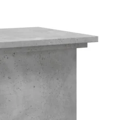 vidaXL Växtställ betonggrå 33x33x100 cm konstruerat trä