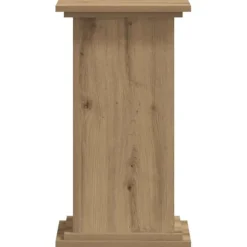 vidaXL Växtställ ek 33x33x60 cm konstruerat trä