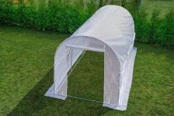 Viking Choice Hobbyväxthus 4,5x2x2m - Hållbar, UV-beständig PE-täckning, 9m² odlingsyta