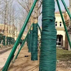 Vinterskydd för träd med dubbla lager och plastfilm, 20 meter