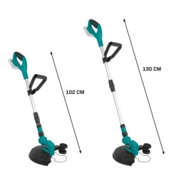 VONROC Gräsklippare & Trimmer 20V – Set inkl. 4.0Ah Batteri och laddare