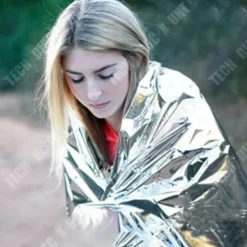 Värmefilt - TECH DISCOUNT - 210x140 cm - Vattentät - Bärbar - Reflekterande