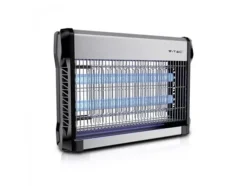 V-TAC VT-3220 11180 UV-insektfanger 20 W (B x H x T) 397 x 280 x 93,5 mm Sort, Grå 1 stk