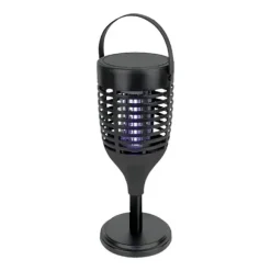 V-TAC VT-3215 23459 UV-insektsfångare UV-ljus, Strömgitter 5 W (L x B x H) 128 x 128 x 672 mm Svart 1 st