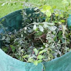 Vävd soppåse för återvinning av trädgårdsavfall - BEMSM - 272L - Grön