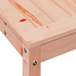 Växtbord med hylla i massivt douglasträ - Planteringsbord | Storlek: 108x35x75 cm | Färg: Natur