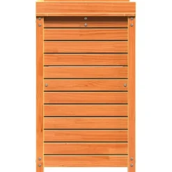 Växtbord med hyllor i massiv furu - Planteringsbord för trädgård | Färg: Brun | Storlek: 82,5x50x86,5 cm