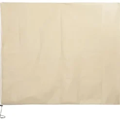 Växtfrostskydd med blixtlås 2 st 70 g/m² | Storlek: 2,36x2 m | Färg: Vit