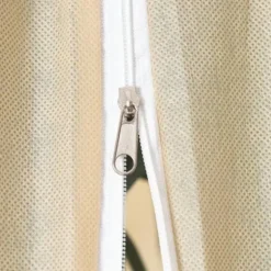 Växtfrostskydd med blixtlås 2 st 70 g/m² | Storlek: 2,36x2 m | Färg: Vit