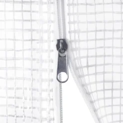 Växthus - Living Växthus med stålram vit 30 m² 10x3x2 m