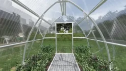 Växthus "Arrow" 3x8m med 4mm polykarbonat