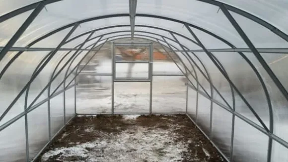 Växthus Baumera BALTIC 3x6m med 6 mm polykarbonatbeläggning