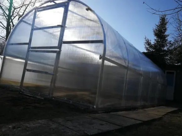 Växthus Baumera BALTIC 3x6m med 6 mm polykarbonatbeläggning