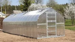 Växthus Baumera STANDART 15 - 2,5x6m med 4 mm polykarbonatbeläggning