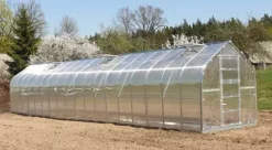 Växthus Baumera STANDART 20 - 2,5x8m med 6 mm polykarbonatbeläggning