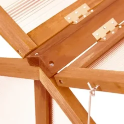 Växthus brun 114x80x50 cm granträ - Växthus - Växt Hus - Home & Living