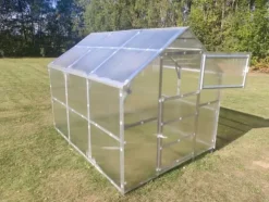 Växthus KLASIKA BERNARD 2,35x4 m med 6mm polykarbonat