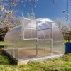 Växthus KLASIKA TUBE 3x6m (18m2) med fundament och 6mm polykarbonatbeläggning