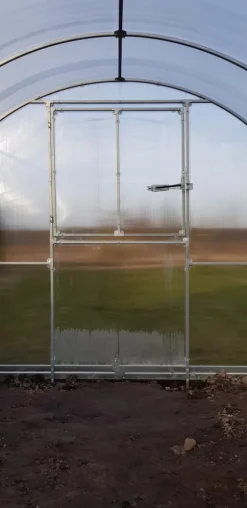 Växthus KLASIKA TUBE 3x6m (18m2) med fundament och 6mm polykarbonatbeläggning