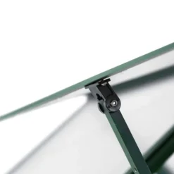 Växthus med grön aluminiumram - Robust och väderbeständig | Storlek: 169x58x202 cm