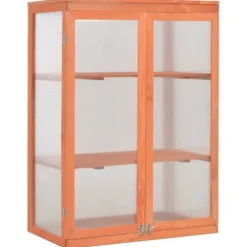 Växthus trä 75x47x109 cm