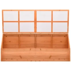 Växthus trä 180x57x62 cm