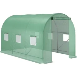 Växthus, 350x200x200 cm, Grön