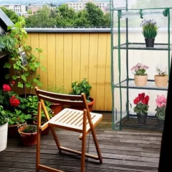 Växthus, 128x60x40 cm, Grön