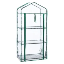 Växthus, 128x60x40 cm, Grön
