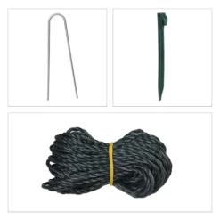 Växthus, 185x125x95 cm, Grön