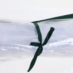 Växthus 250x100x80 cm, stål/PVC, med dörr – drivbänk för plantuppdragning