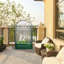 Växthus, 153x89x49 cm, Transparent