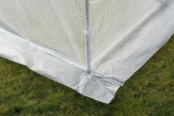 Växthus ytterhölje - 2x4,5 m - 9m2 yta - vit - ersättningsduk