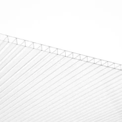 Växthuspaneler, Polykarbonat, 121x60,5x0,8 cm, Klar, Tak