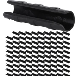 Växthusram rörklämma - 100 st, svart