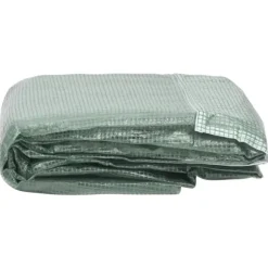 Växthusöverdrag (13,5 m²) 300x450x200 cm grön