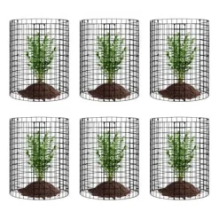 Växtskydd, 6-pack, 32x35,5 cm, Metall, Justerbar, Utomhus