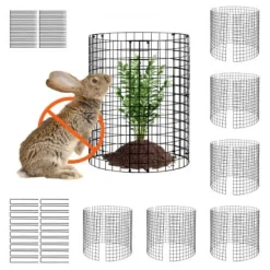 Växtskydd, 6-pack, 32x35,5 cm, Metall, Justerbar, Utomhus